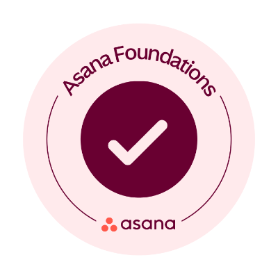 Asana Foundations Certification